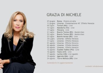 Grazia Di Michele si racconta a Musica & parole: appuntamento al chiostro il 16 agosto
