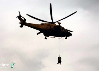 40enne ferito a un braccio soccorso in eliambulanza a Carpineto Sinello