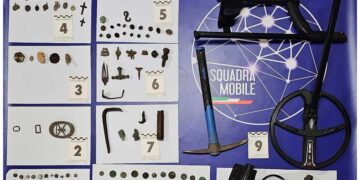 Monete e altri beni archeologici detenuti illecitamente: scattano sequestro e denuncia