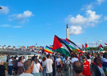 “Fermiamo la barbarie”, mobilitazione in Abruzzo per la Palestina: «Chiediamo cessate il fuoco»