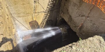 Torna l’acqua in 41 comuni. Sasi: «Riparata la condotta principale, era rotta in due punti»