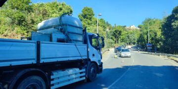 Cantieri Enel sull’Istonia, code tra Vasto città e la marina