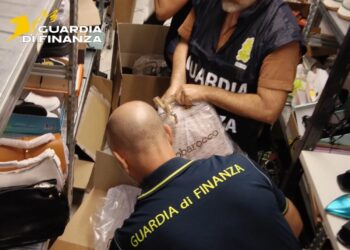 False borse e scarpe “Rocco Barocco”: la guardia di finanza sequestra 52mila pezzi