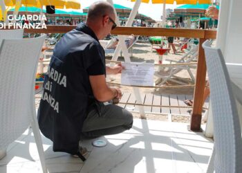 La guardia di finanza di Pescara sequestra stabilimento balneare: bancarotta milionaria