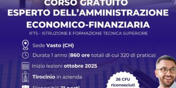A ottobre il corso gratuito di formazione per tecnico dell’amministrazione finanziaria