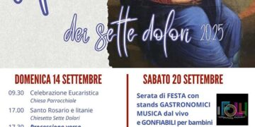 La comunità di San Marco Evangelista festeggia la Madonna dei sette dolori, il programma