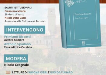 Primiano Biscotti presenta il suo libro di poesie: “Amo il mio sogno”