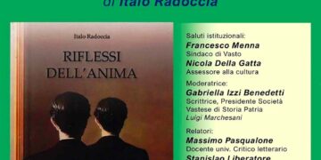 “Riflessi dell’anima”, il 3 ottobre la presentazione del nuovo libro di Italo Radoccia