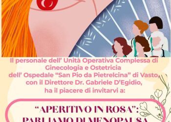 Giornata mondiale della menopausa, a Vasto l’Aperitivo in rosa