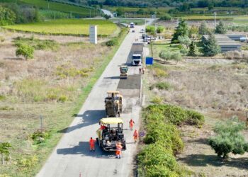 Fondovalle Sinello, il nuovo asfalto dopo 43 anni: «Ultimo rifacimento totale nel 1982»