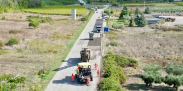 Fondovalle Sinello, il nuovo asfalto dopo 43 anni: «Ultimo rifacimento totale nel 1982»