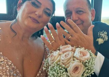 Giuseppe e Vanessa sposi, auguri!
