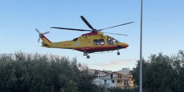 Vasto, 76enne colpito da malore: trasferito a Pescara in eliambulanza