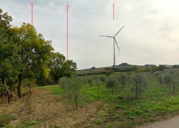 7 aerogeneratori sulle colline tra le valli Cena, Treste e Sinello: ecco dove. Al via le osservazioni