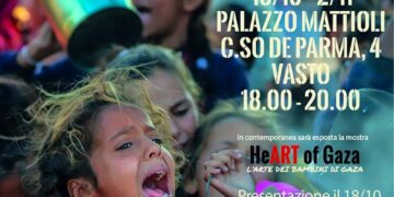 Vasto ospita le mostre “I Grant You Refuge” e “HeArt of Gaza – L’arte dei bambini di Gaza”