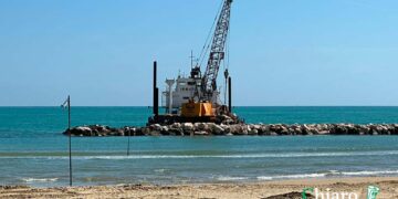 Al via i lavori per un milione di euro sulle scogliere del tratto nord di San Salvo Marina