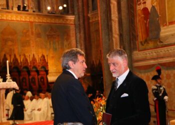 San Francesco, Marsilio ad Assisi: «Questa giornata diventi spinta di pace»