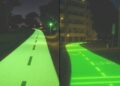 La pista ciclabile diventa fluorescente: «Così migliorerà la visibilità notturna»
