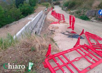 Prima il 7 maggio 2024, poi il 26 settembre 2025, ma il cantiere sulla Sp 187 è ancora lì