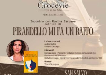 “Pirandello mi fa un baffo”, Romina Caruana la presentazione del libro a San Salvo