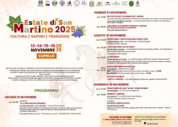 A Cupello torna l’Estate di San Martino: quattro giorni con i sapori della tradizione
