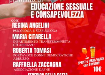 “Sesso: educazione sessuale e consapevolezza”: appuntamento a Vasto con i Giovani Democratici