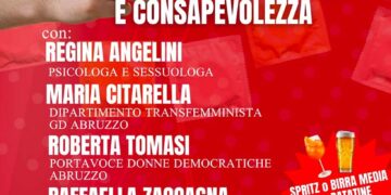 “Sesso: educazione sessuale e consapevolezza”: appuntamento a Vasto con i Giovani Democratici