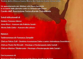 “Io sono sempre bella, con o senza di te”, a Vasto l’iniziativa contro la violenza sulle donne