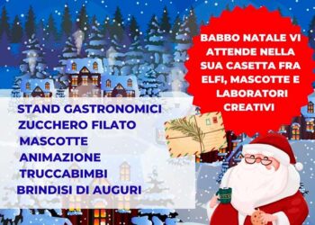 Piccolo villaggio di Babbo Natale