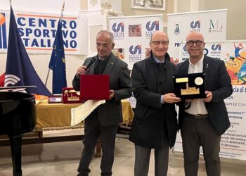 Altro premio per Stefano Comparelli: premiato dal CSI di Chieti tra le eccellenze provinciali