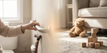 Asl: «Incidenti domestici in Abruzzo: cade un anziano su sei. Bambini, il rischio si nasconde nel gioco»