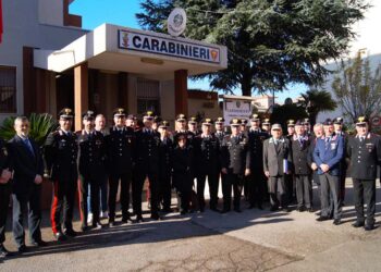 Carabinieri, il generale Masciulli in visita a Vasto: «Importante la vicinanza ai cittadini»