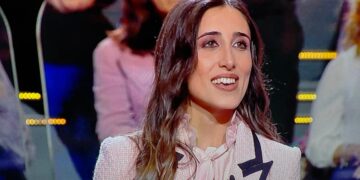 Giorgia Lemme, vastese a “Caduta Libera”: arrosticini e ventricina conquistano Max Giusti