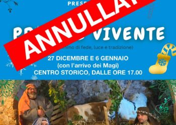 Previsioni meteo avverse, annullata la seconda data del presepe vivente di Lentella