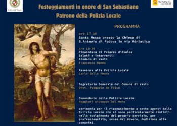 San Sebastiano, a Palazzo d’Avalos il riconoscimento per gli agenti della polizia locale