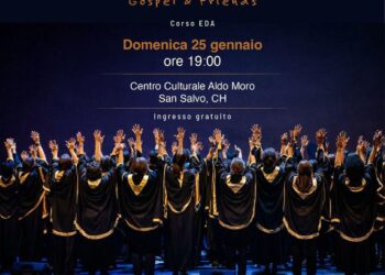 Il 25 gennaio il concerto gospel al centro culturale “Aldo Moro”