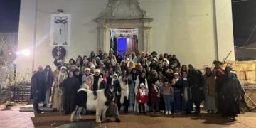 Mille visitatori alla Natività rappresentata a Cupello