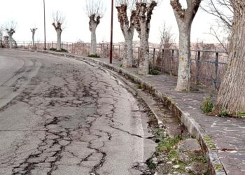 Dissesto sulla Sp 187 a Carunchio, «presidente Menna si svegli»