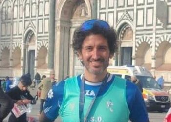 Podistica San Salvo: Luca Benedetto tedoforo per la Fiamma Olimpica di Milano-Cortina
