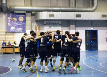 Bts San Salvo in vetta nella Prima Divisione: «Palestra gremita è segno di un progetto vincente»