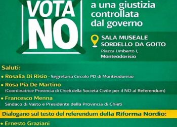 A Monteodorisio appuntamento per il “No” al referendum con Graziani e Salerno