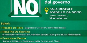 A Monteodorisio appuntamento per il “No” al referendum con Graziani e Salerno