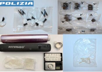 Hashish e cocaina in casa, arrestato 57enne di Chieti