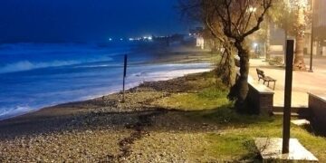 Danni al lungomare di Fossacesia, Di Giuseppantonio chiede intervento urgente della Regione