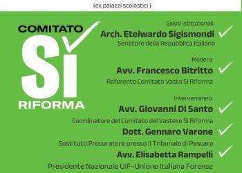 Referendum, l’evento del comitato del “sì” con Sigismondi e Varona