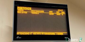 Guasto alla linea tra Fossacesia e Porto di Vasto: linea Adriatica rallentata dalle 15