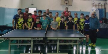Tennistavolo Vasto in grande espansione: allo stage di Teramo protagonisti 10 vastesi sui 16 presenti