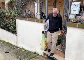 Maltempo a Vasto Marina: torrente di fango davanti casa
