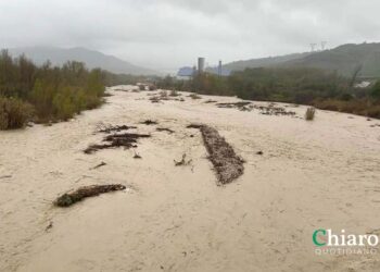 Fiumi sorvegliati speciali: il Sinello supera il livello di allarme, il Treste scorre tra i campi
