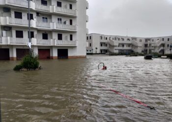 San Salvo Marina, complesso “Shangrilà” inondato. Smottamenti a Monteodorisio